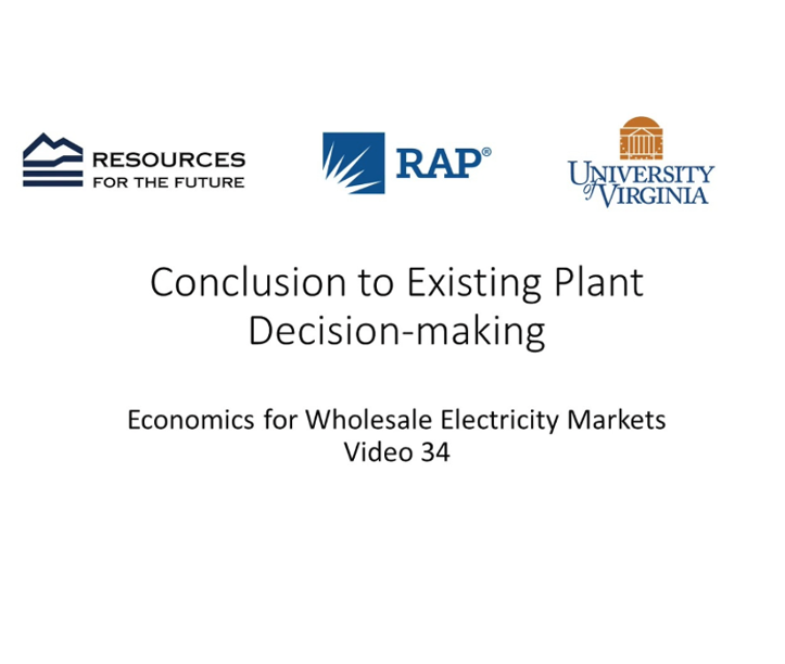 Economics #34: Conclusion to Existing Plant Decision-making