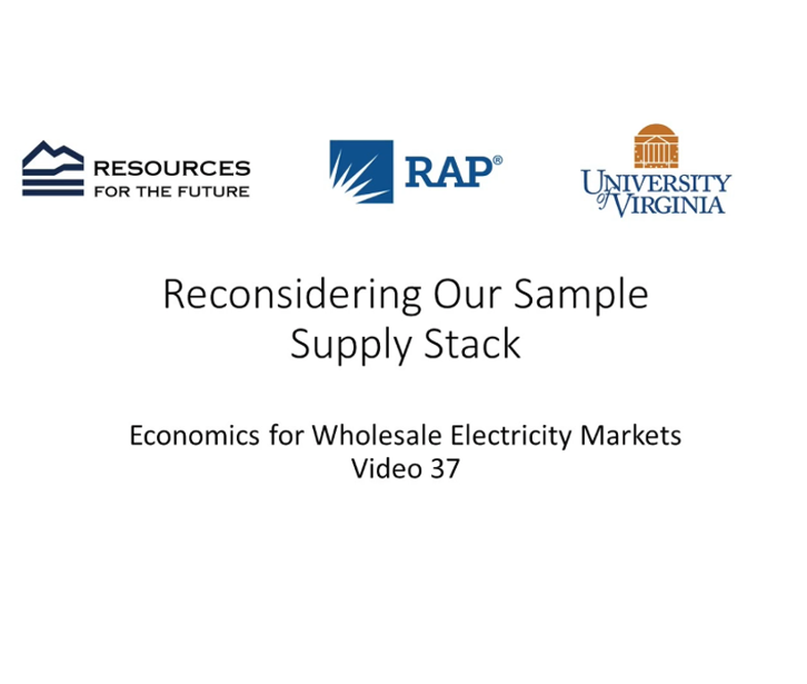 Economics #37: Reconsidering Our Sample Supply Stack