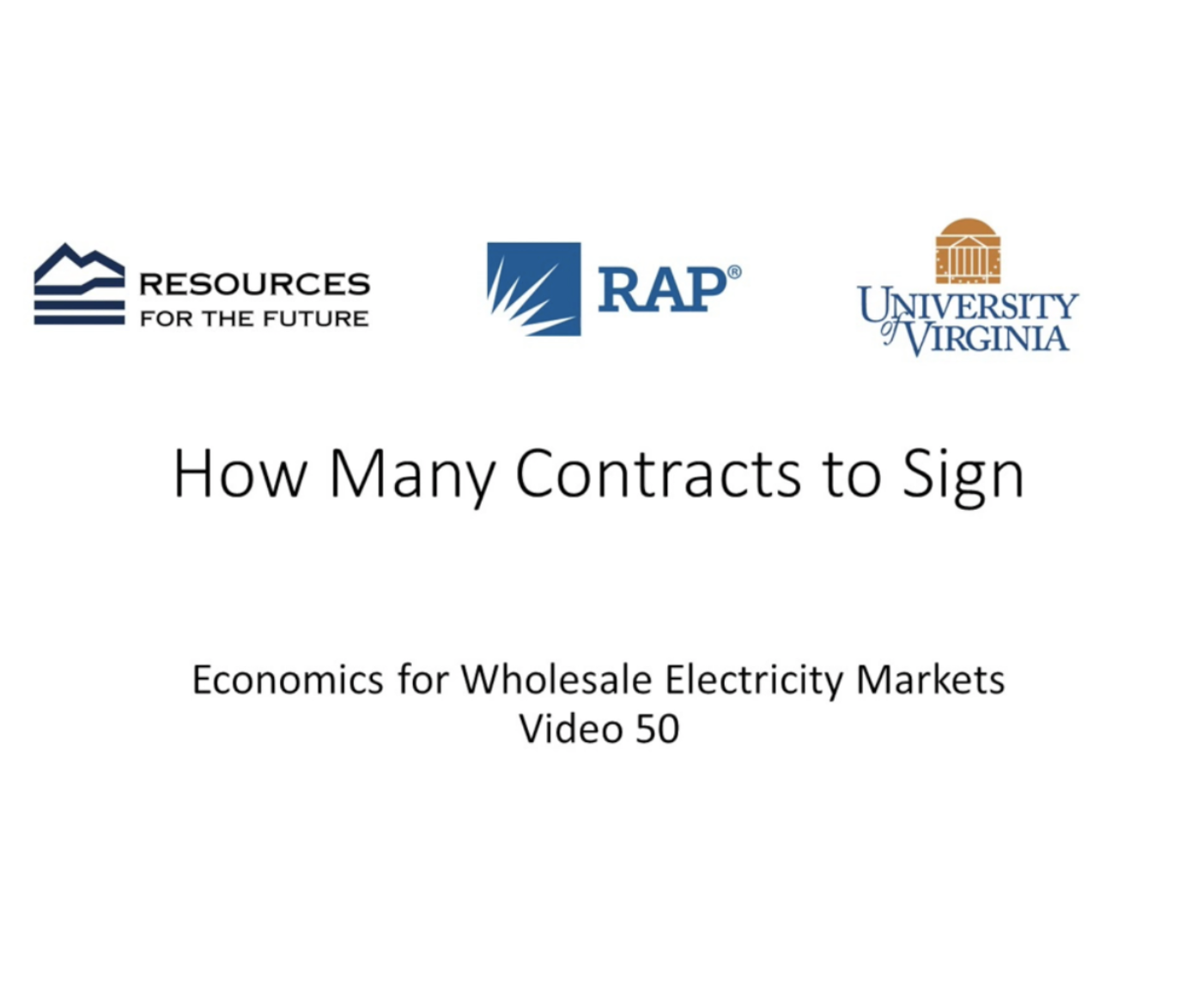 Economics #50: How Many Contracts to Sign