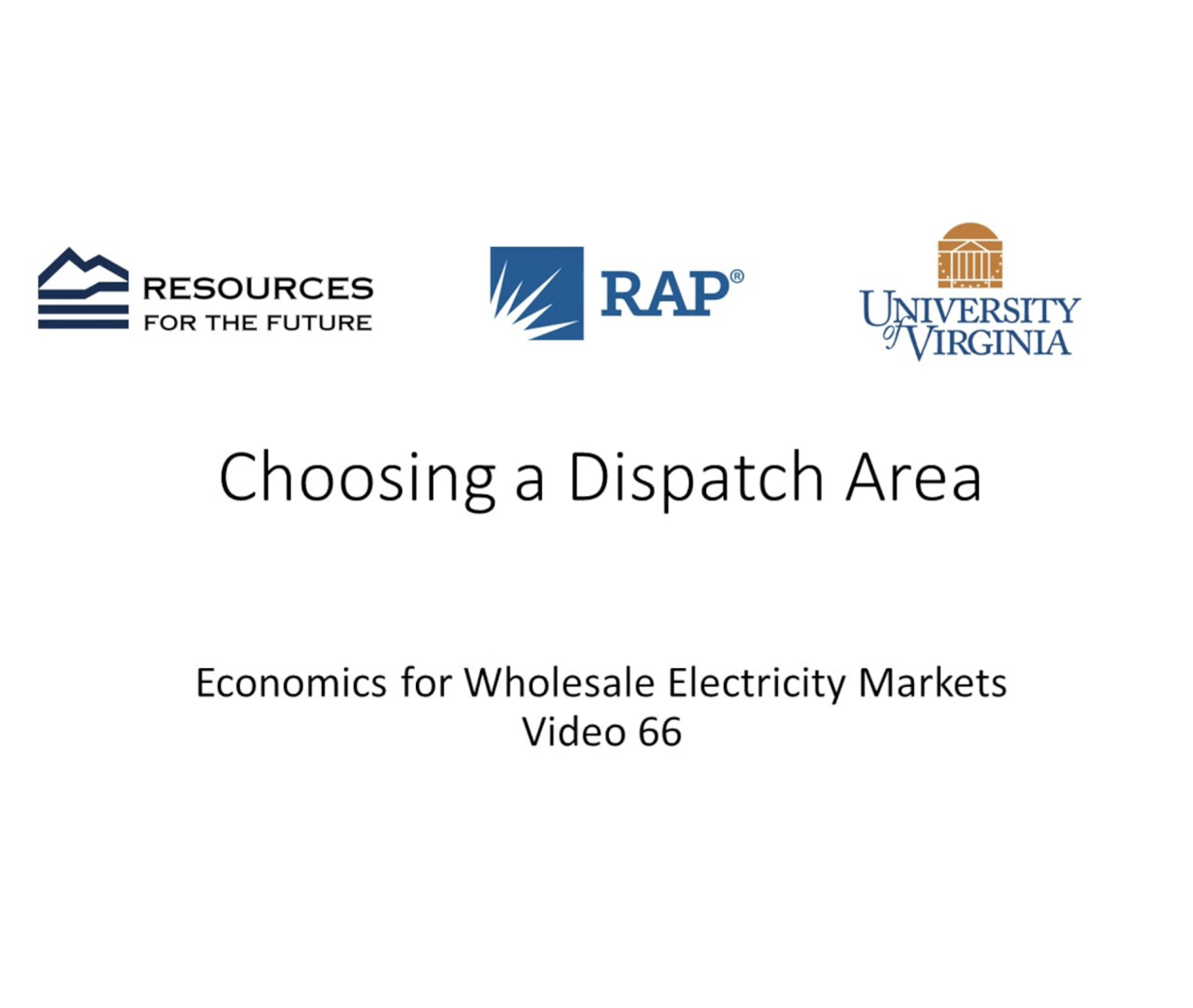 Economics #66: Choosing a Dispatch Area