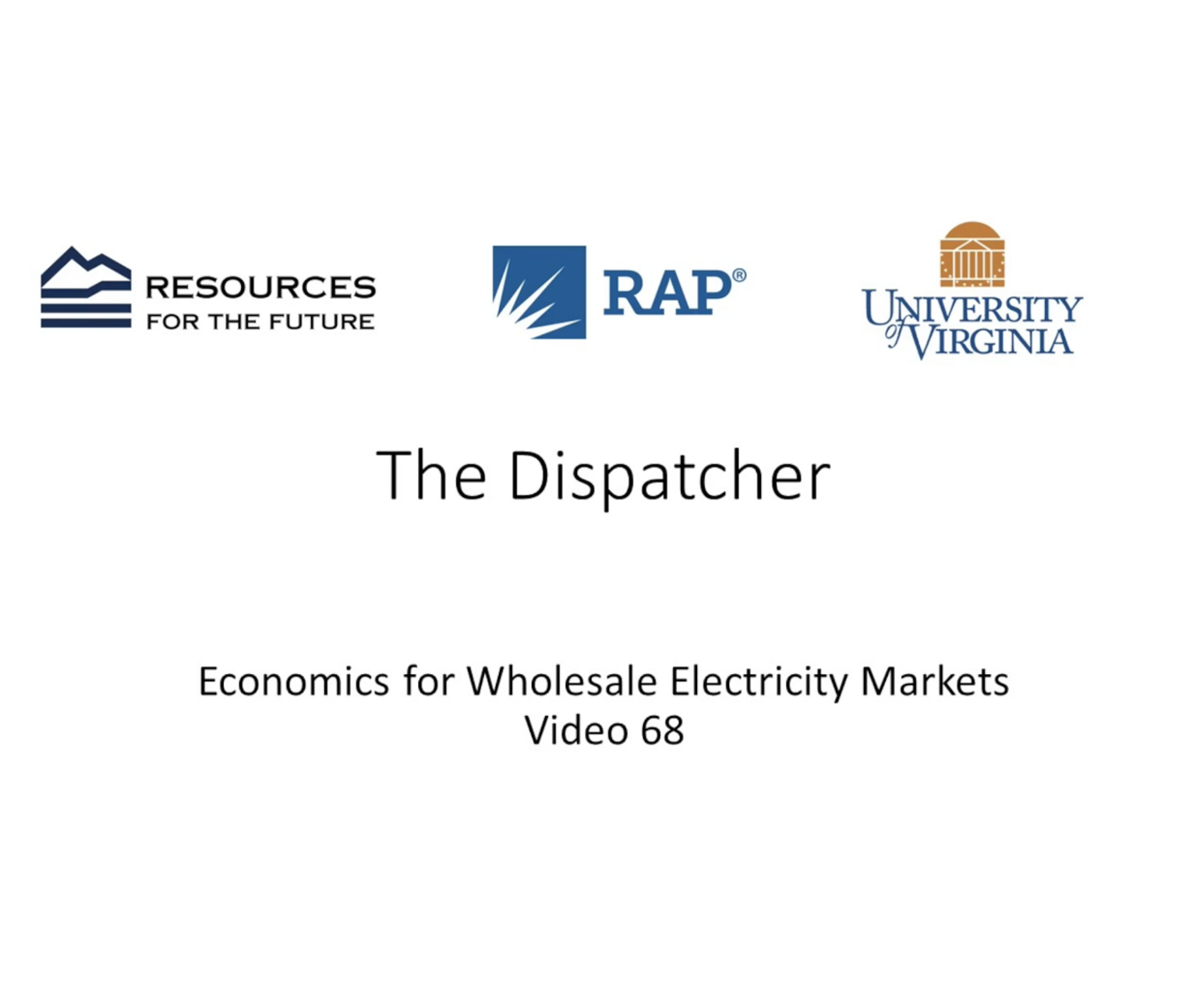Economics #68: The Dispatcher