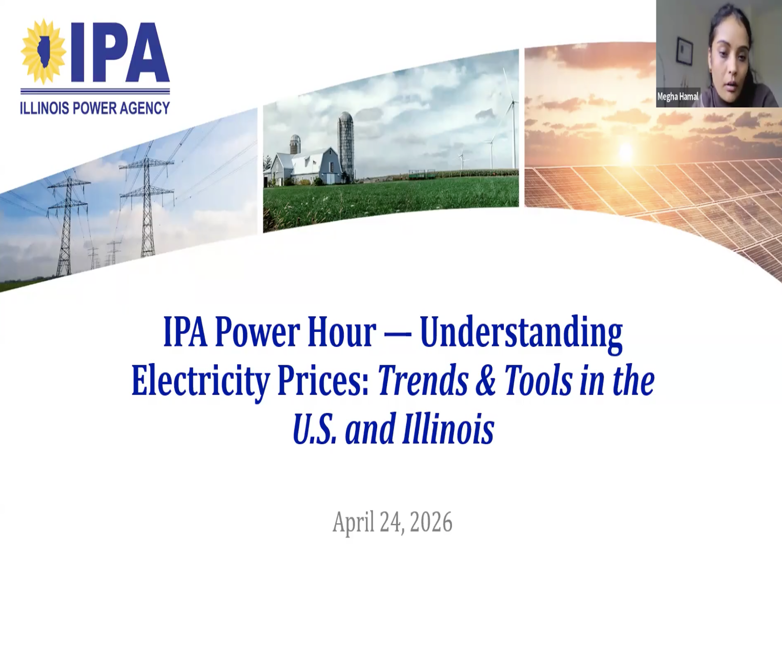IPA Power Hour—Understanding Electricity Prices Trends & Tools in the U.S. and Illinois