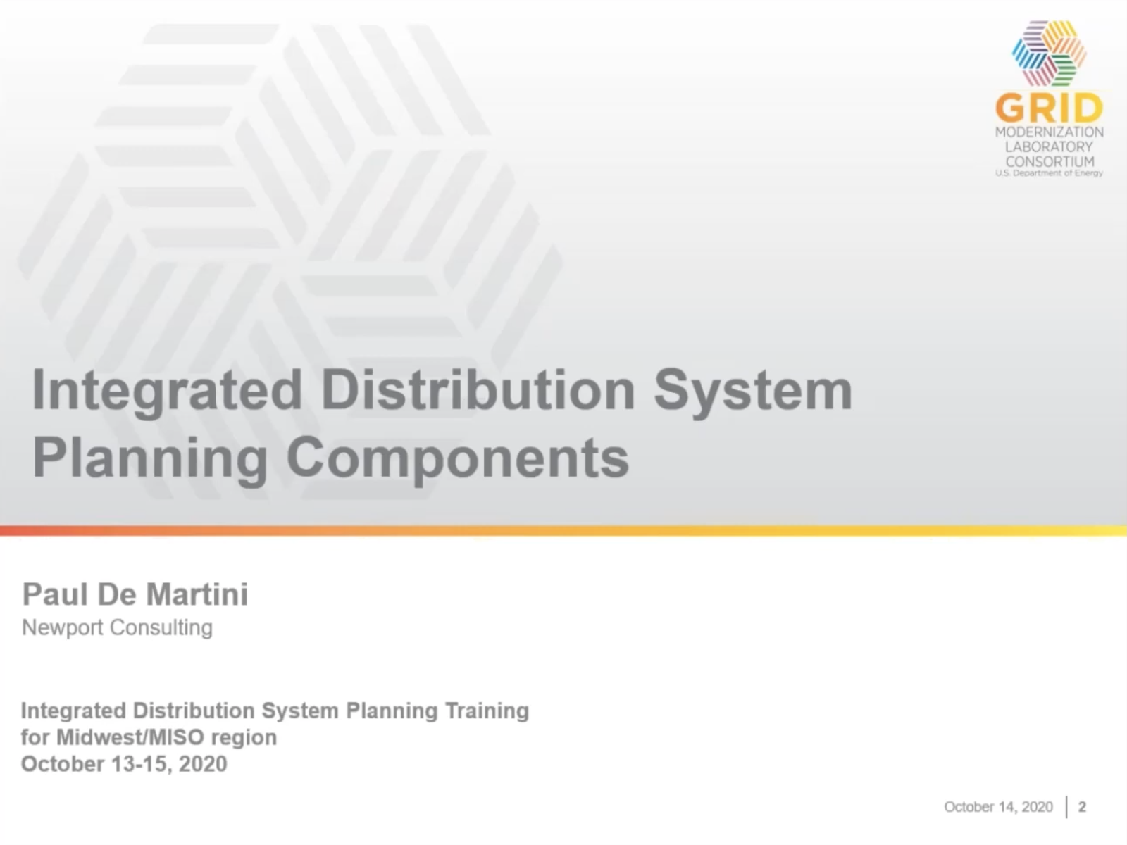 Distribution System Planning Components and Coordination with Bulk Power System Planning