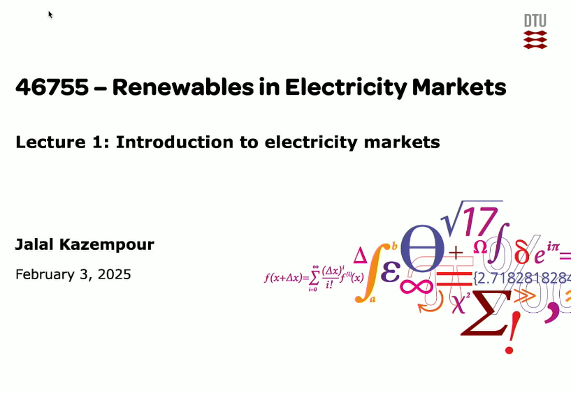 Bài 1: Giới thiệu về thị trường điện